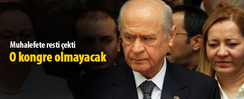 Bahçeli'den muhalefete sert sözler