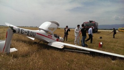 Balıkesir'de Uçak Düştü
