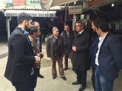 Başkan Köşker'den Esnaf Turu