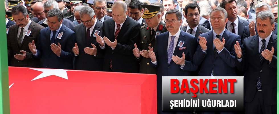 Başkent şehidini uğurladı