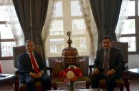 KİLİS VALİSİ - Bölge Cumhuriyet Başsavcısı Mustafa Yalçın'dan Valiliğe Ziyaret