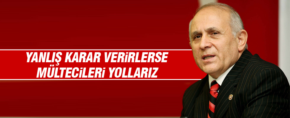 Burhan Kuzu'dan Avrupa'ya tehdit