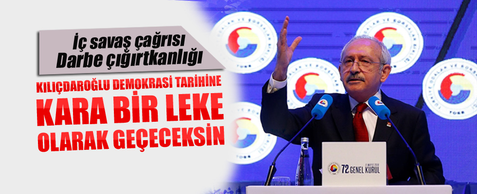 Kılıçdaroğlu'ndan iç savaş çağrısı