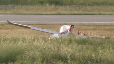 Edremit'te Eğitim Uçağı Düştü