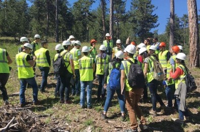 Orman Fakültesi Öğrencilerinden Teknik Eğitim Gezisi