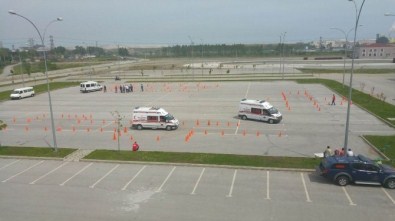 Samsun'da Ambulans Sürüş Teknikleri Eğitici Eğitimi