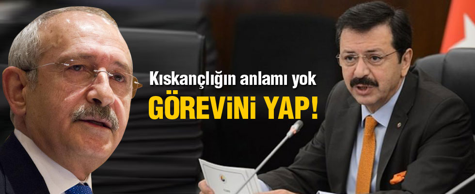 Hisarcıklıoğlu'ndan Kılıçdaroğlu'na sert tepki