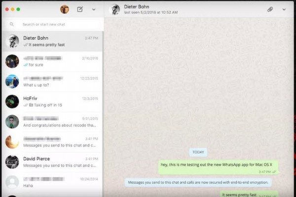 Whatsapp uygulaması nihayet bilgisayarlara geldi