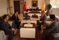 Azerbaycan Milletvekili Nagif, Rektör Çelik'i Ziyaret Etti