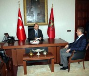İSMAIL TURAN - Başkan Turan'dan Vali Erol'a Veda Ziyareti