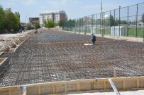 ÇATALHÖYÜK - Çumra Şehir Stadyumunda Çalışmalar Devam Ediyor