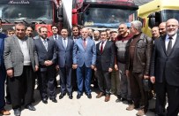 TERÖR MAĞDURU - Erzurum'dan Türkmenlere Ve Mültecilere Yardım Tırı