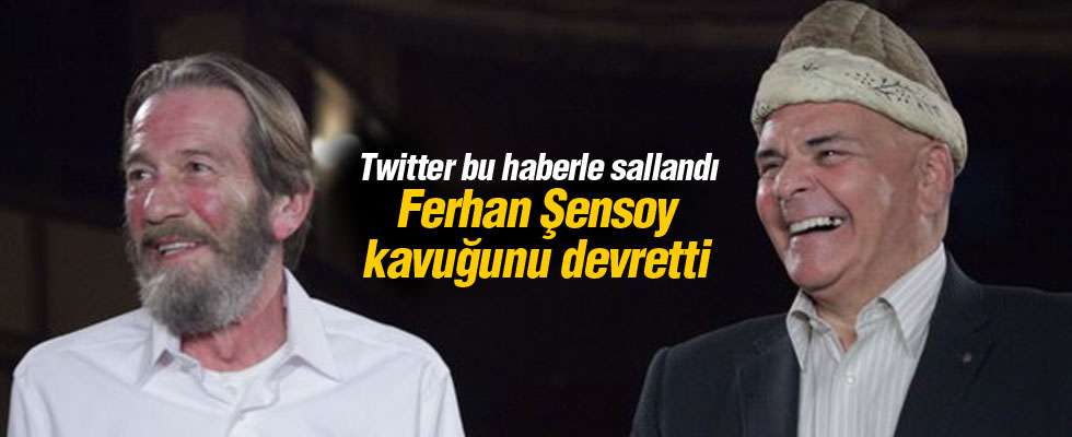 Ferhan Şensoy kavuğunu, Rasim Öztekin'e devretti