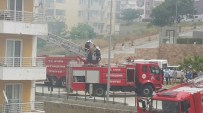 Kuşadası'nda Apartman Yangını