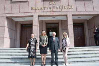 Vali Kamçı, Azeri Misafirlerini Ağırladı