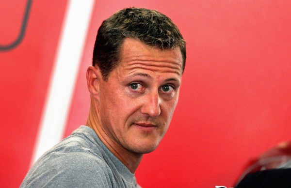 Michael Schumacher eriyor!