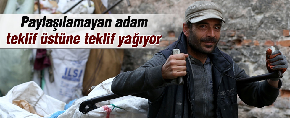 5 dil bilen Suriyeli kağıt toplayıcısına iş teklifi yağıyor