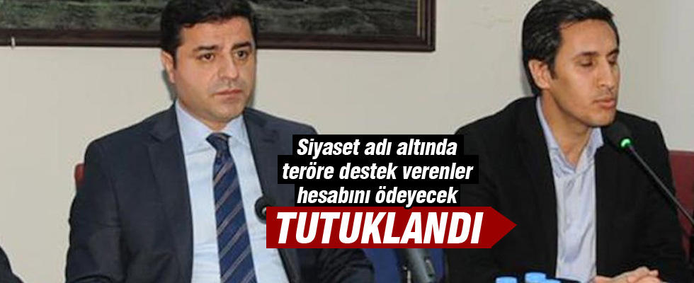 DBP Eş Başkanı Kamuran Yüksek tutuklandı