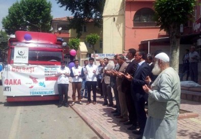 Hayrat Vakfı'ndan Türkmenlere Yardım