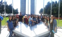 ŞEHİTLER ABİDESİ - Hisarcık MYO Öğrencilerinin Bursa Ve Çanakkale Gezisi