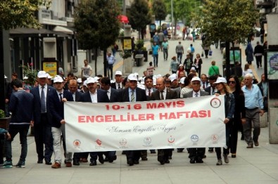 'Samsun Engelleri Aşıyor' Yürüyüşü