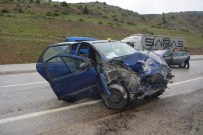 Tercan'da Trafik Kazası Açıklaması 1 Ölü, 2 Yaralı