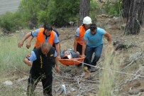 150 Metrelik Uçuruma Yuvarlanan Araçtan Sağ Çıktılar