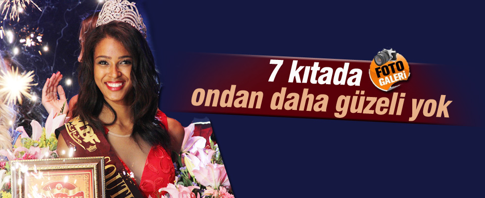 7 kıtanın güzeli Andrea Abrahams