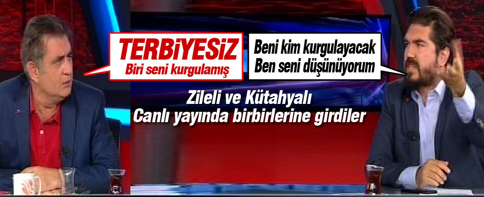 Ekranları sarsan kavga! Birbirlerine girdiler