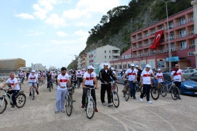 İnebolu'da Sağlıklı Yaşam İçin Bisiklet Turu