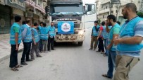 GIDA SIKINTISI - Türk Kızılayı Ve İmkander'in Gönderdiği 195 Ton UN Halep'e Ulaştı