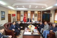 ALI ASLAN - Askf'den, Başkan Yılmazer'e Ziyaret