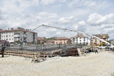 Başak Merkez Camii'nin Temeli Dualarla Atıldı