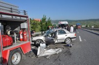Bozüyük'te Trafik Kazası, 1 Ölü 1 Yaralı