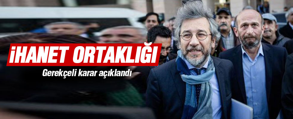 Can Dündar davasında gerekçeli karar açıklandı