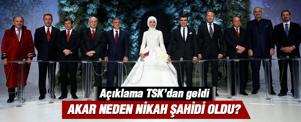 Genelkurmay'dan 'Nikah' eleştirilerine yanıt