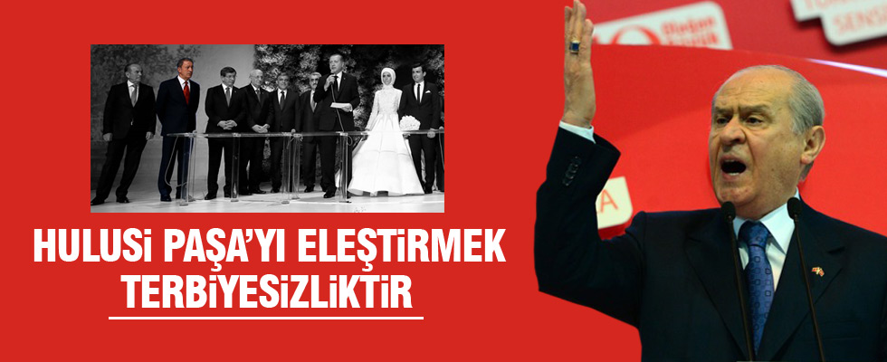 Bahçeli'den Genelkurmay Başkanı'na destek