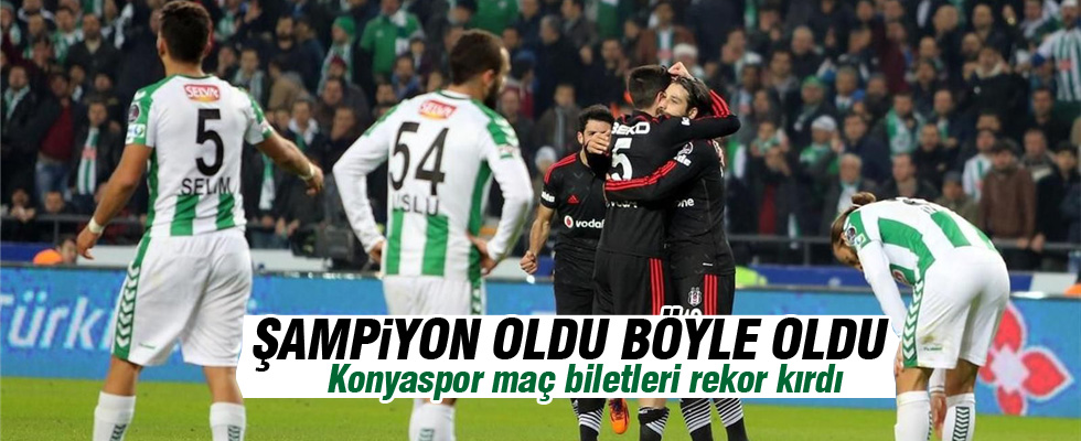 Konyaspor - Beşiktaş maçının bilet fiyatları dudak uçuklattı