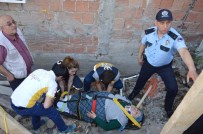 Kamyonun Çarptığı Yaşlı Kadın Yaralandı