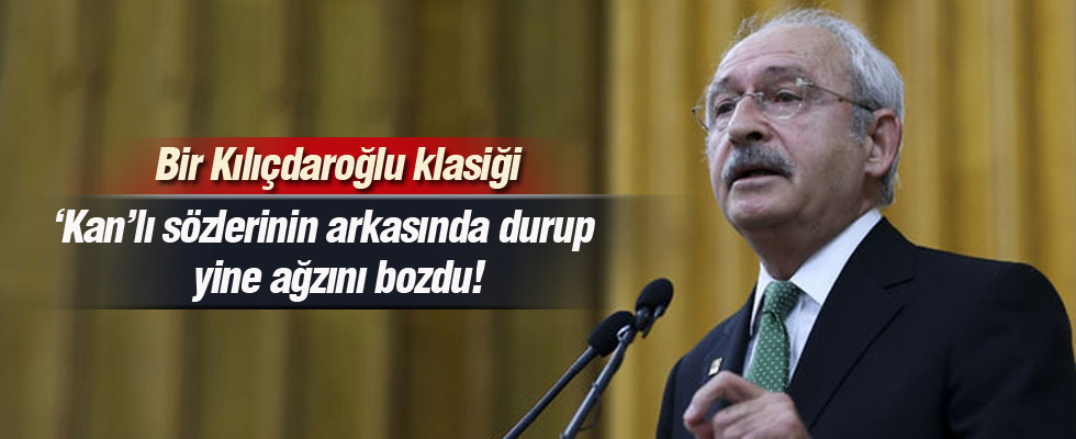 Kılıçdaroğlu yine ağzını bozdu!
