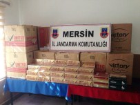 KARGıPıNARı - Mersin'de Gümrük Kaçağı Üç Bin Paket Sigara Ele Geçirildi
