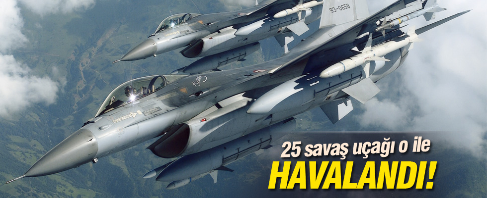 Diyarbakır'a savaş uçağı takviyesi