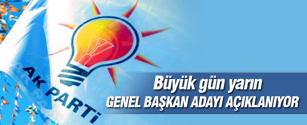 AK Parti adayını yarın açıklayacak