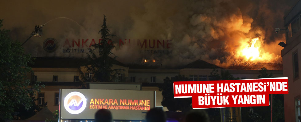 Ankara Numune'de yangın