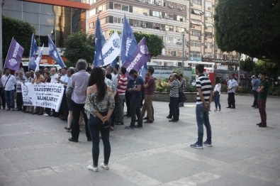 Basın Açıklamasında Çifte Güvenlik Önlemi