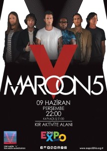 Grammy Ödüllü Maroon 5, EXPO 2016'Ya Geliyor