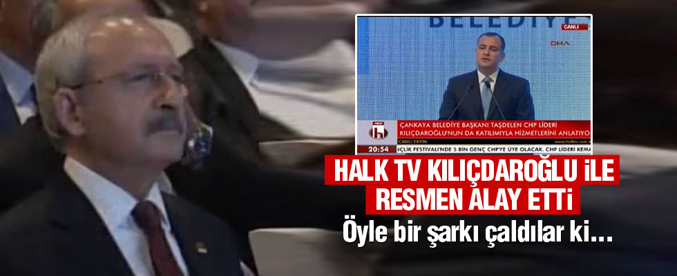 Halk TV Kılıçdaroğlu ile dalga geçti!
