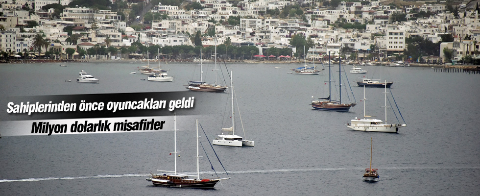 Muğla koylarının 'milyon dolarlık' misafirleri