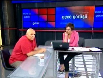 Rasim Öztekin sunucunun sorularından sıkılınca...