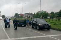 Samsun'da Trafik Kazası Açıklaması 4 Yaralı